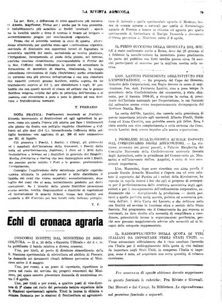 La rivista agricola industriale finanziaria commerciale