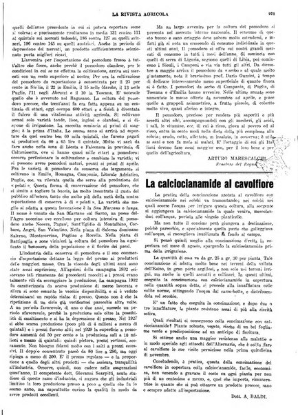 La rivista agricola industriale finanziaria commerciale