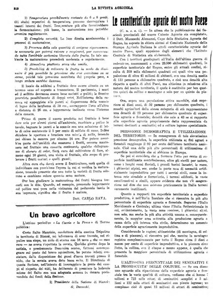 La rivista agricola industriale finanziaria commerciale