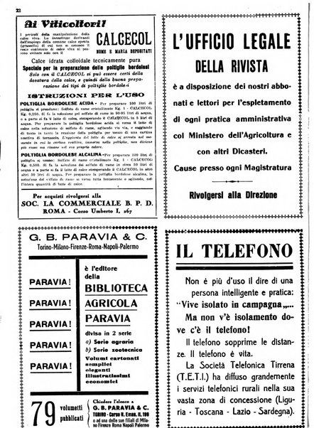 La rivista agricola industriale finanziaria commerciale