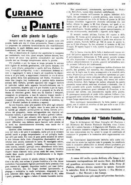 La rivista agricola industriale finanziaria commerciale