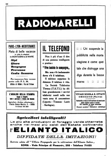 La rivista agricola industriale finanziaria commerciale