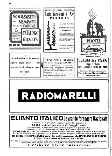 La rivista agricola industriale finanziaria commerciale