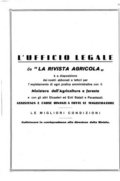 La rivista agricola industriale finanziaria commerciale