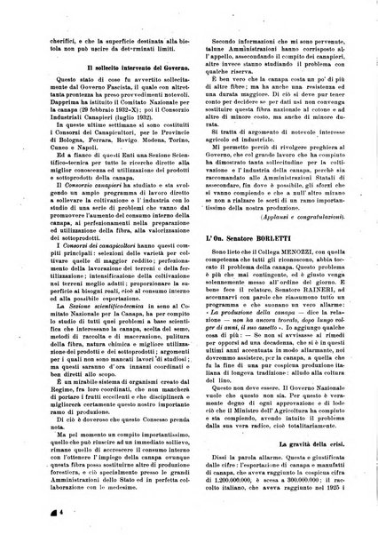 La canapa bollettino del consorzio industriali canapieri dei consorzi per la canapa