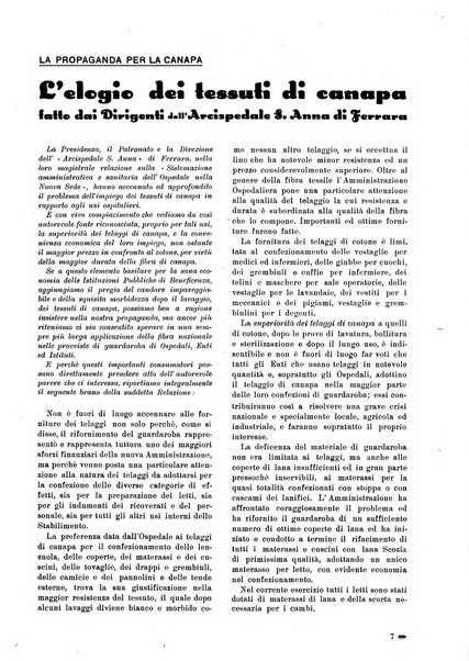 La canapa bollettino del consorzio industriali canapieri dei consorzi per la canapa