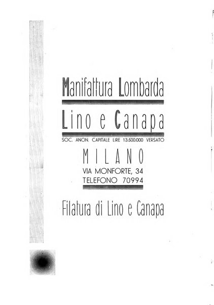 La canapa bollettino del consorzio industriali canapieri dei consorzi per la canapa