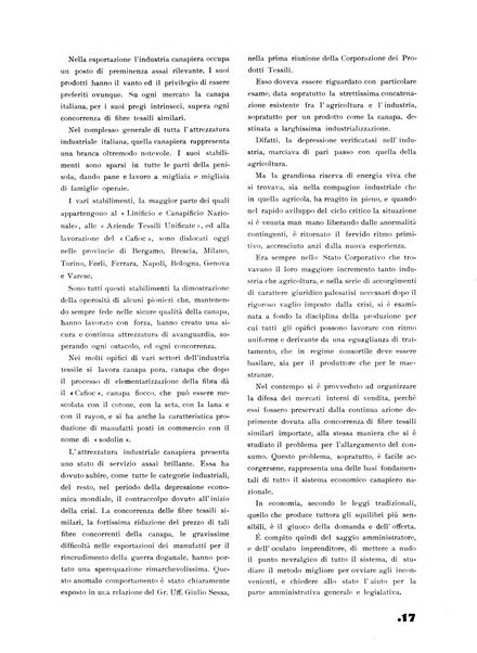 La canapa bollettino del consorzio industriali canapieri dei consorzi per la canapa