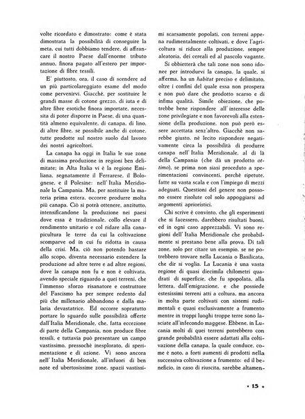 La canapa bollettino del consorzio industriali canapieri dei consorzi per la canapa