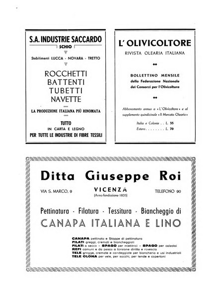 La canapa bollettino del consorzio industriali canapieri dei consorzi per la canapa