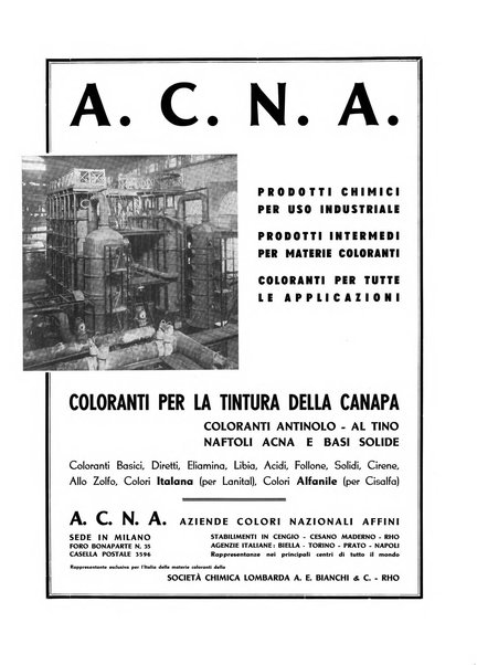 La canapa bollettino del consorzio industriali canapieri dei consorzi per la canapa