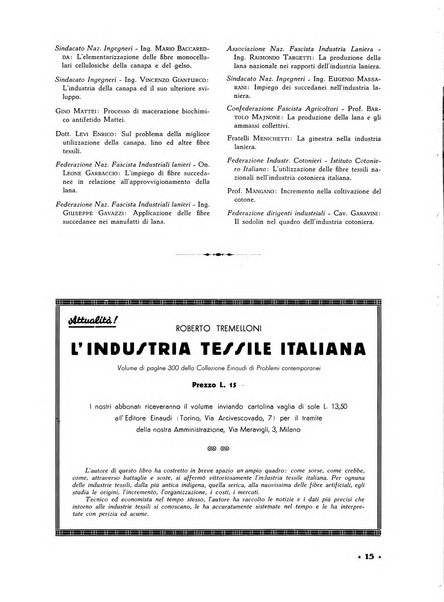 La canapa bollettino del consorzio industriali canapieri dei consorzi per la canapa