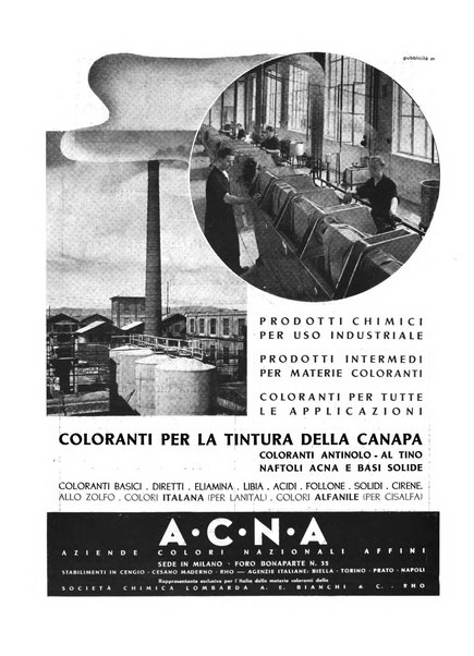 La canapa bollettino del consorzio industriali canapieri dei consorzi per la canapa