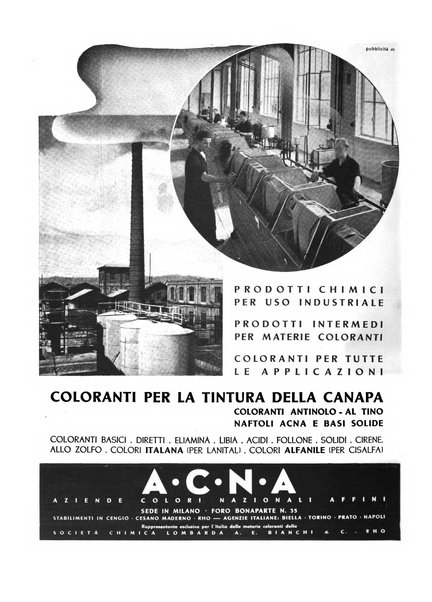 La canapa bollettino del consorzio industriali canapieri dei consorzi per la canapa