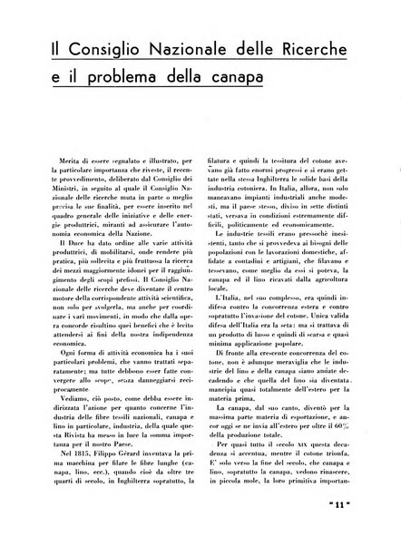 La canapa bollettino del consorzio industriali canapieri dei consorzi per la canapa