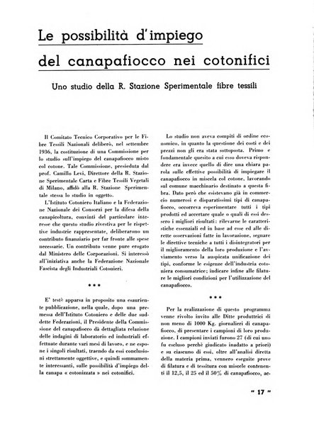 La canapa bollettino del consorzio industriali canapieri dei consorzi per la canapa