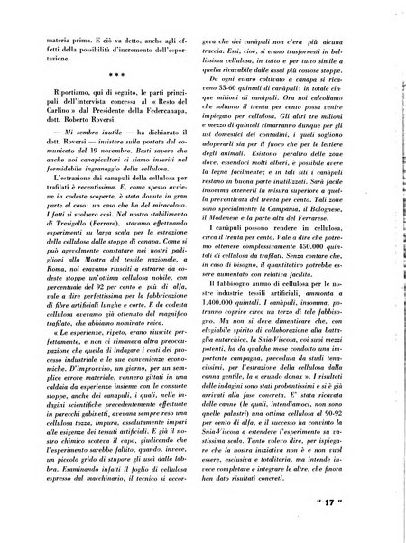 La canapa bollettino del consorzio industriali canapieri dei consorzi per la canapa