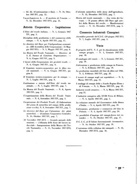 La canapa bollettino del consorzio industriali canapieri dei consorzi per la canapa