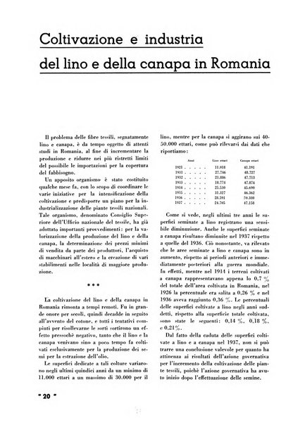 La canapa bollettino del consorzio industriali canapieri dei consorzi per la canapa