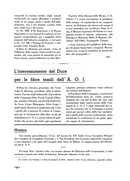 La canapa bollettino del consorzio industriali canapieri dei consorzi per la canapa