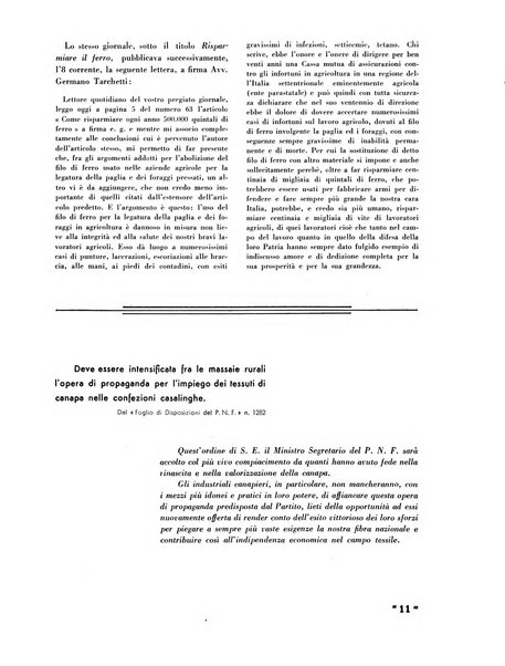 La canapa bollettino del consorzio industriali canapieri dei consorzi per la canapa