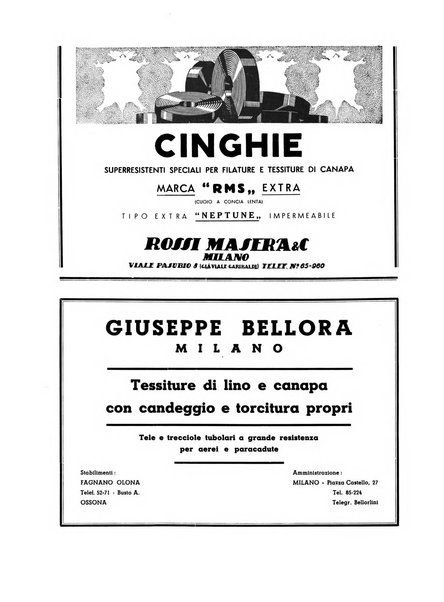 La canapa bollettino del consorzio industriali canapieri dei consorzi per la canapa