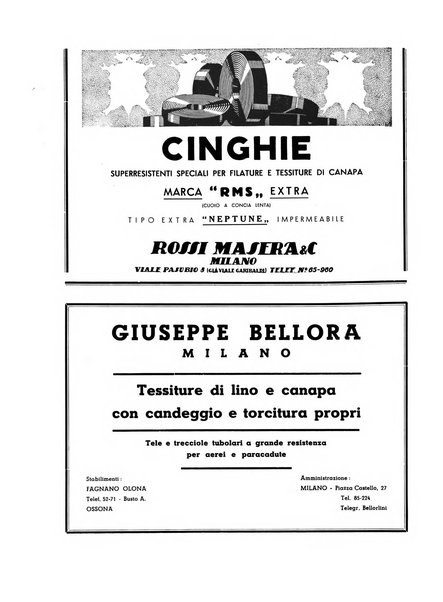 La canapa bollettino del consorzio industriali canapieri dei consorzi per la canapa