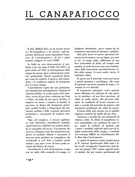 La canapa bollettino del consorzio industriali canapieri dei consorzi per la canapa