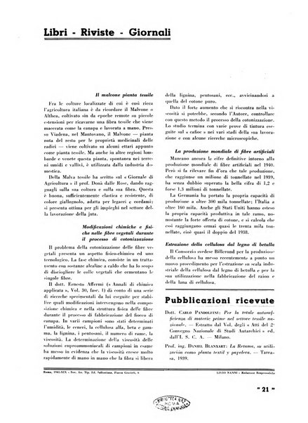 La canapa bollettino del consorzio industriali canapieri dei consorzi per la canapa