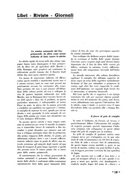 La canapa bollettino del consorzio industriali canapieri dei consorzi per la canapa