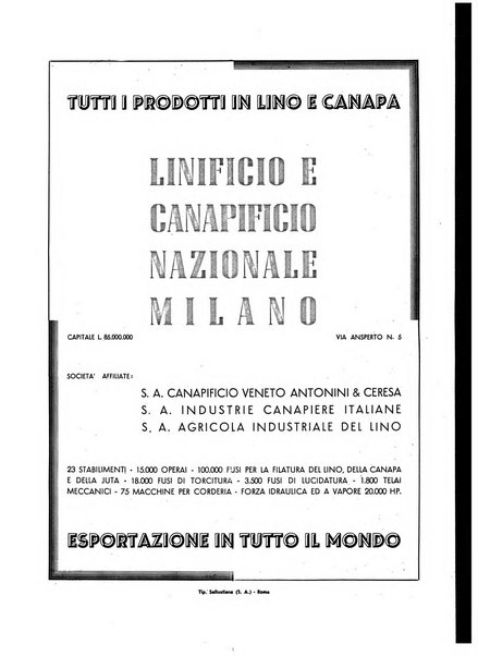 La canapa bollettino del consorzio industriali canapieri dei consorzi per la canapa