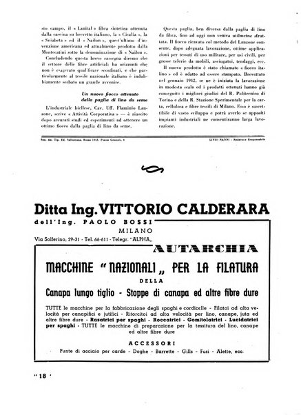 La canapa bollettino del consorzio industriali canapieri dei consorzi per la canapa