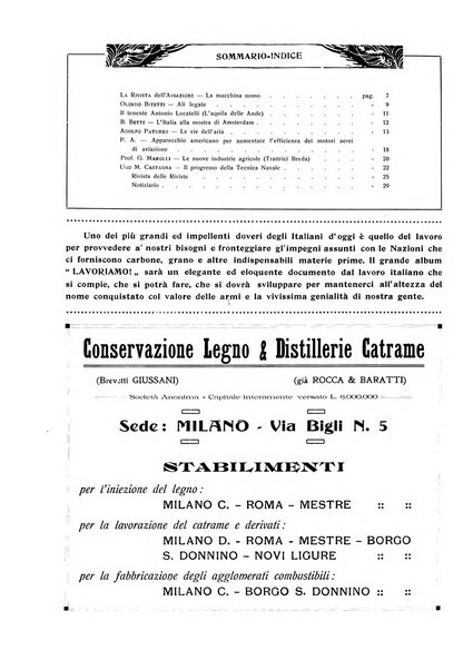 Rivista dell'aviazione e delle nuove industrie nazionali