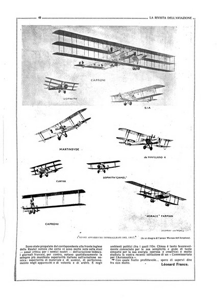 Rivista dell'aviazione e delle nuove industrie nazionali