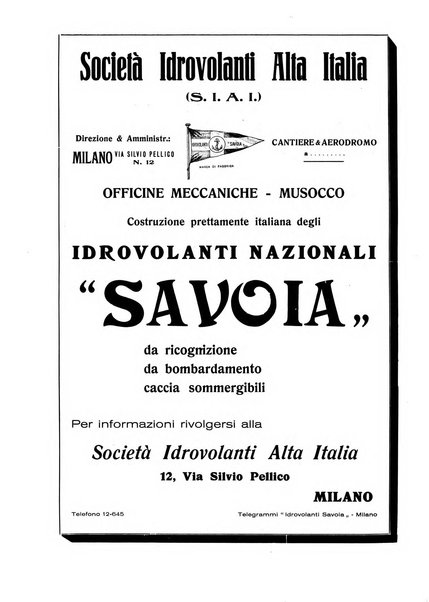 Rivista dell'aviazione e delle nuove industrie nazionali