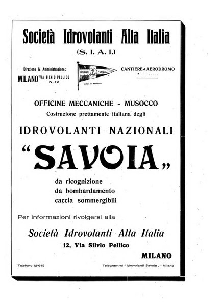 Rivista dell'aviazione e delle nuove industrie nazionali