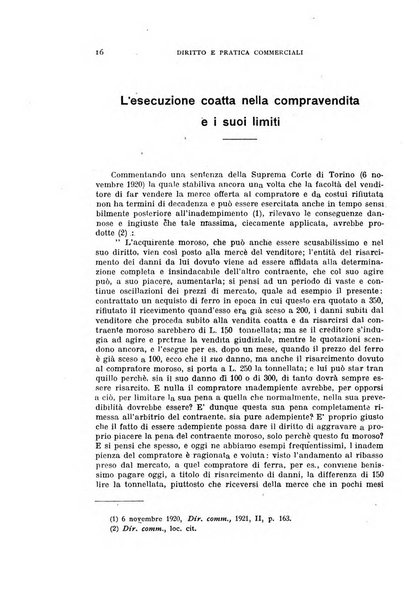 Diritto e pratica commerciale rivista economico giuridica