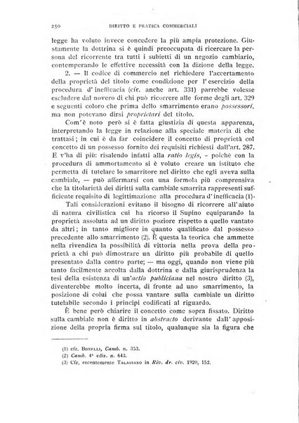 Diritto e pratica commerciale rivista economico giuridica