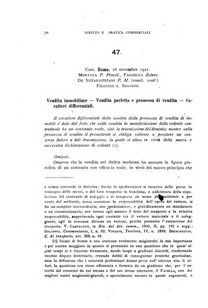 Diritto e pratica commerciale rivista economico giuridica