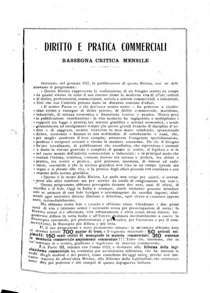 Diritto e pratica commerciale rivista economico giuridica