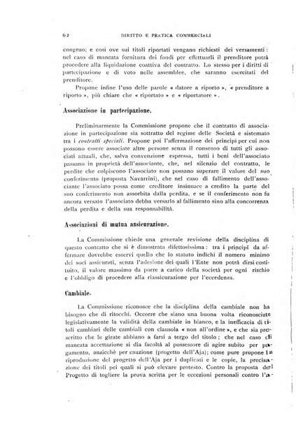 Diritto e pratica commerciale rivista economico giuridica