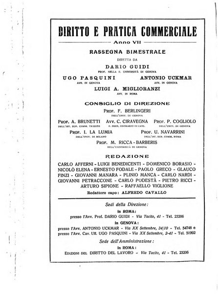 Diritto e pratica commerciale rivista economico giuridica