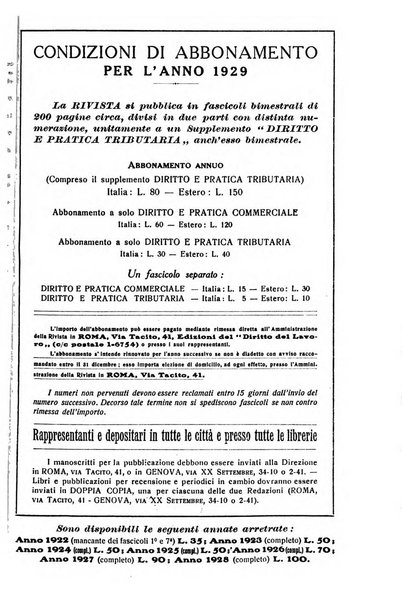 Diritto e pratica commerciale rivista economico giuridica