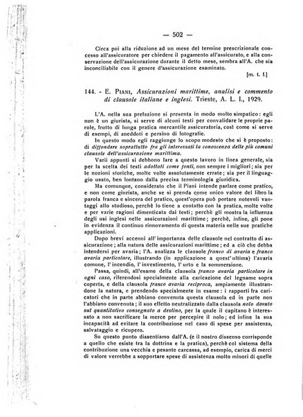 Diritto e pratica commerciale rivista economico giuridica