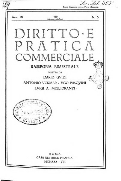 Diritto e pratica commerciale rivista economico giuridica