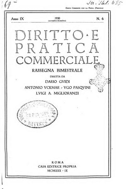 Diritto e pratica commerciale rivista economico giuridica