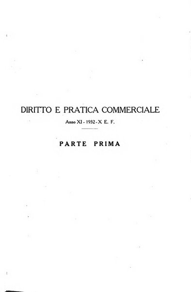 Diritto e pratica commerciale rivista economico giuridica