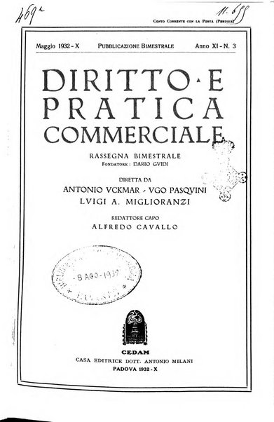 Diritto e pratica commerciale rivista economico giuridica