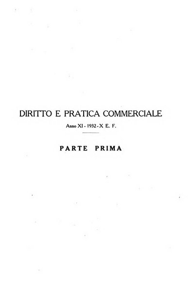 Diritto e pratica commerciale rivista economico giuridica