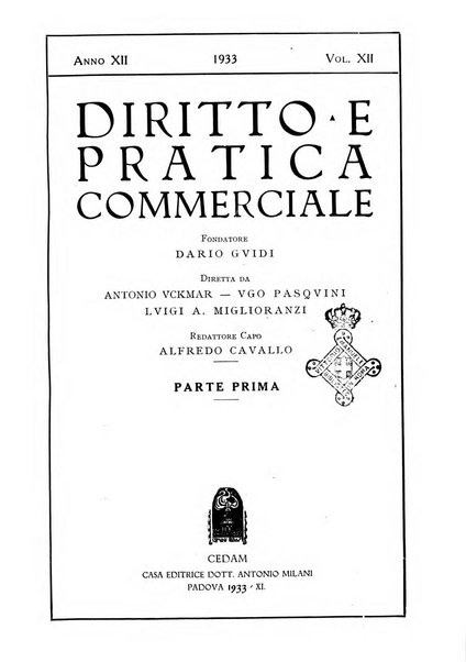 Diritto e pratica commerciale rivista economico giuridica